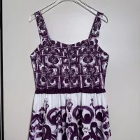 $108.00 USD Dolce & Gabbana Dresses Sleeveless For Women #1351228