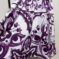 $108.00 USD Dolce & Gabbana Dresses Sleeveless For Women #1351228