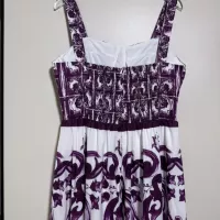 $108.00 USD Dolce & Gabbana Dresses Sleeveless For Women #1351228