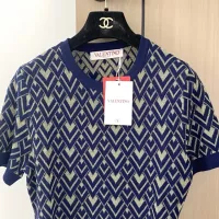 $96.00 USD Valentino Sweaters Short Sleeved For Women #1351406