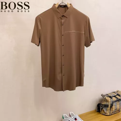Boss Shirts Short Sleeved For Men #1353861