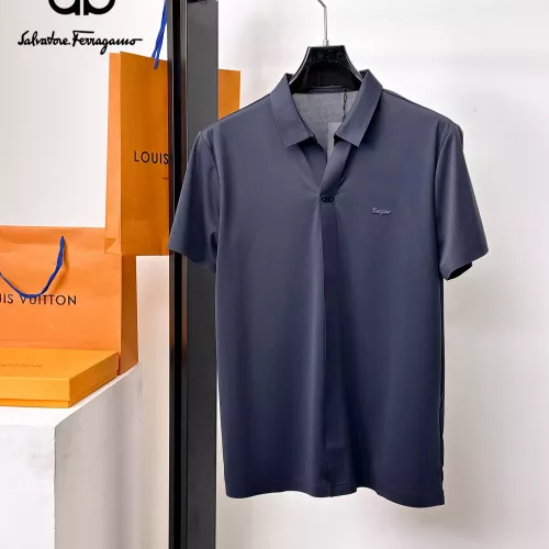 Replica Salvatore Ferragamo T-Shirts Short Sleeved For Men #1353874, $52.00 USD, [ITEM#1353874], Replica Salvatore Ferragamo T-Shirts outlet from China