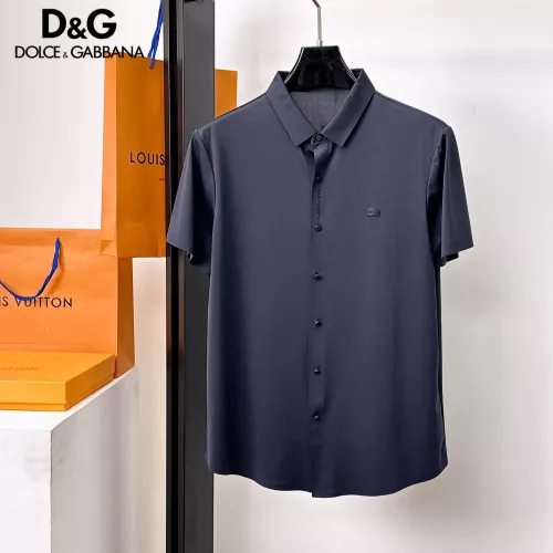 Dolce & Gabbana D&G Shirts Short Sleeved For Men #1353897