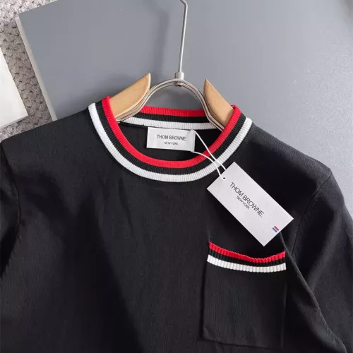 Replica Thom Browne TB T-Shirts Short Sleeved For Men #1354802 $72.00 USD for Wholesale