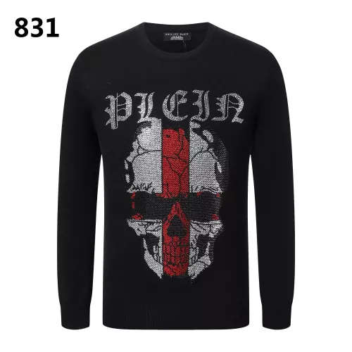 Replica Philipp Plein PP Sweaters Long Sleeved For Men #1355316, $42.00 USD, [ITEM#1355316], Replica Philipp Plein PP Sweaters outlet from China