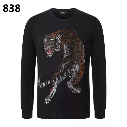 Replica Philipp Plein PP Sweaters Long Sleeved For Men #1355317, $42.00 USD, [ITEM#1355317], Replica Philipp Plein PP Sweaters outlet from China