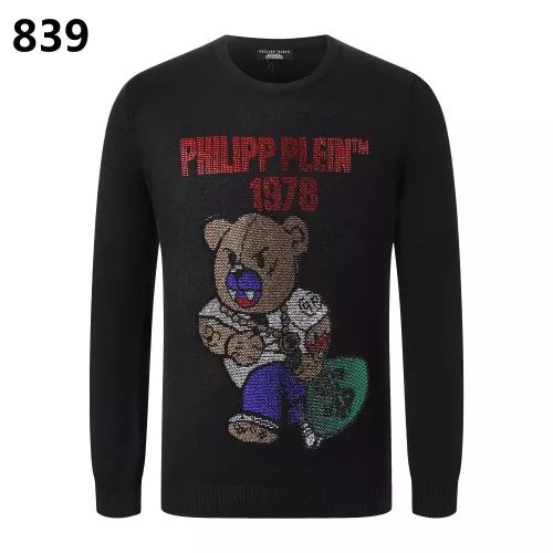 Replica Philipp Plein PP Sweaters Long Sleeved For Men #1355318, $42.00 USD, [ITEM#1355318], Replica Philipp Plein PP Sweaters outlet from China