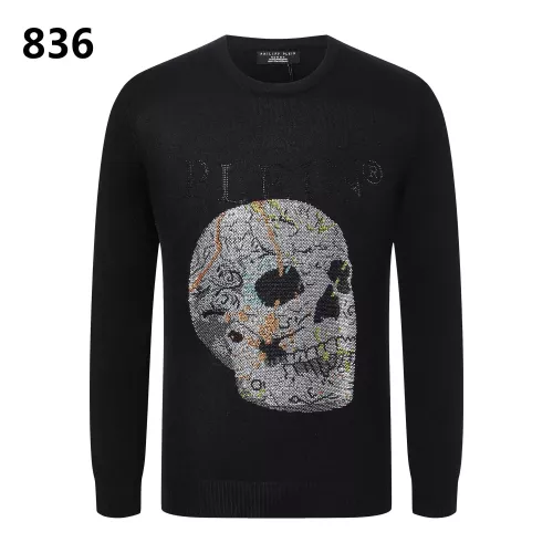 Replica Philipp Plein PP Sweaters Long Sleeved For Men #1355320, $42.00 USD, [ITEM#1355320], Replica Philipp Plein PP Sweaters outlet from China