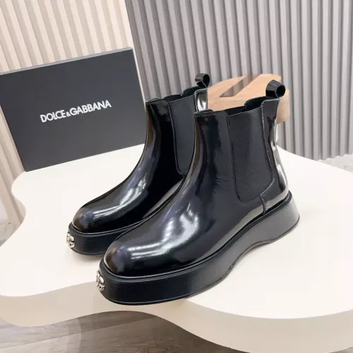 Replica Dolce &amp; Gabbana D&amp;G Boots For Men #1355791, $158.00 USD, [ITEM#1355791], Replica Dolce &amp; Gabbana D&amp;G Boots outlet from China