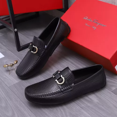 Salvatore Ferragamo Leather Shoes For Men #1356490