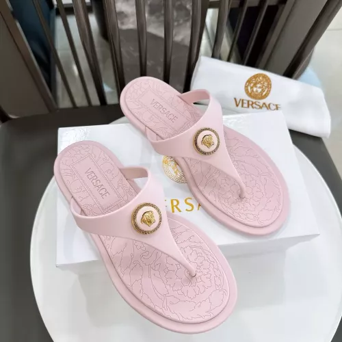 Replica Versace Slippers For Women #1357694 $60.00 USD for Wholesale