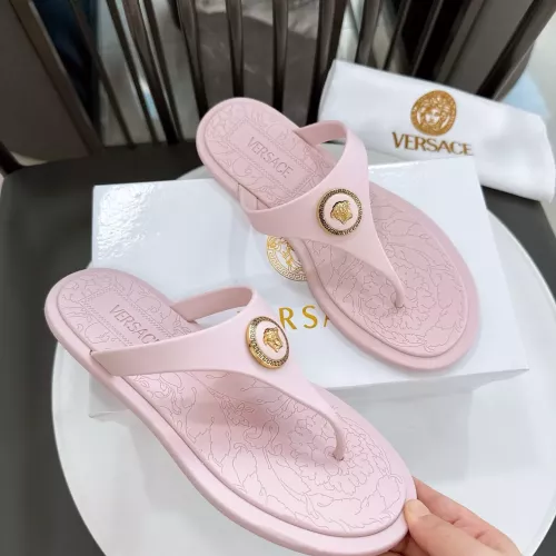 Replica Versace Slippers For Women #1357694 $60.00 USD for Wholesale