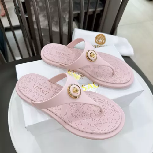 Replica Versace Slippers For Women #1357694 $60.00 USD for Wholesale