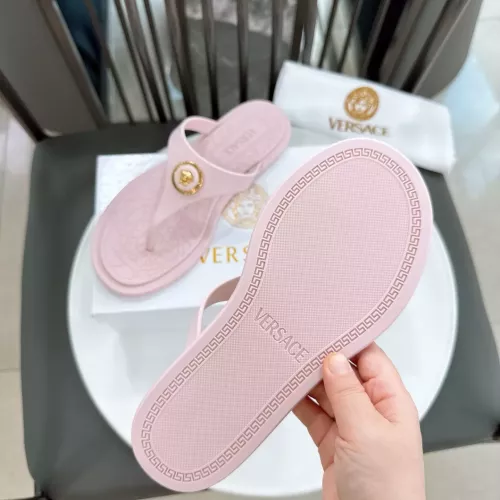 Replica Versace Slippers For Women #1357694 $60.00 USD for Wholesale