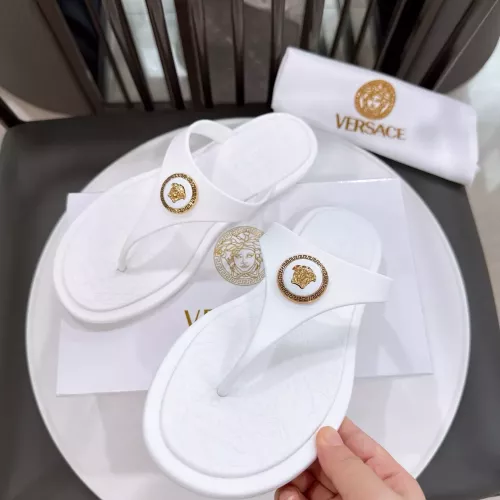 Replica Versace Slippers For Women #1357695 $60.00 USD for Wholesale