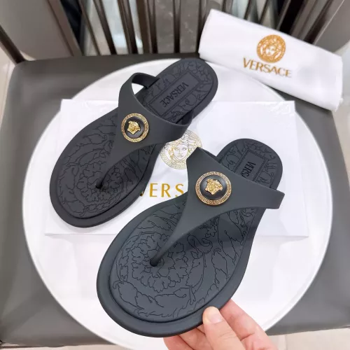 Replica Versace Slippers For Women #1357696 $60.00 USD for Wholesale