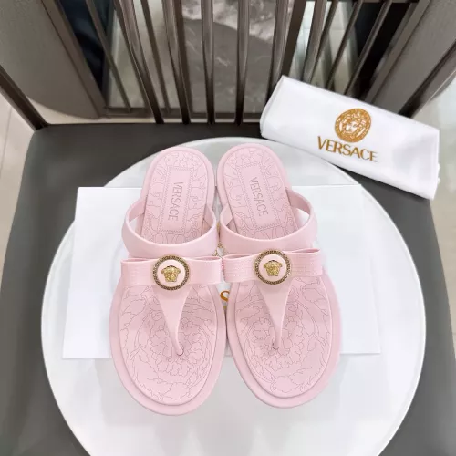 Replica Versace Slippers For Women #1357698 $60.00 USD for Wholesale