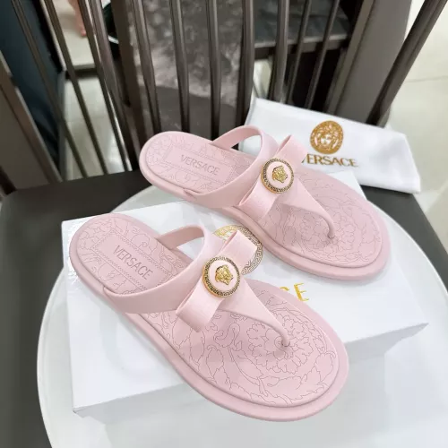 Replica Versace Slippers For Women #1357698 $60.00 USD for Wholesale