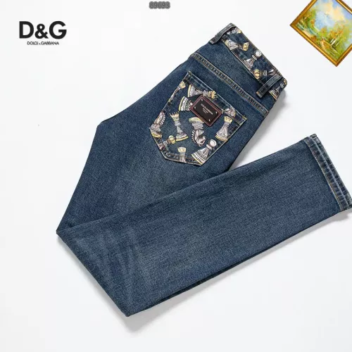 Replica Dolce & Gabbana D&G Jeans For Men #1358012 $48.00 USD for Wholesale