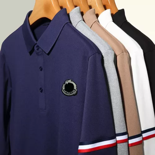 Replica Moncler T-Shirts Long Sleeved For Men #1358159 $40.00 USD for Wholesale