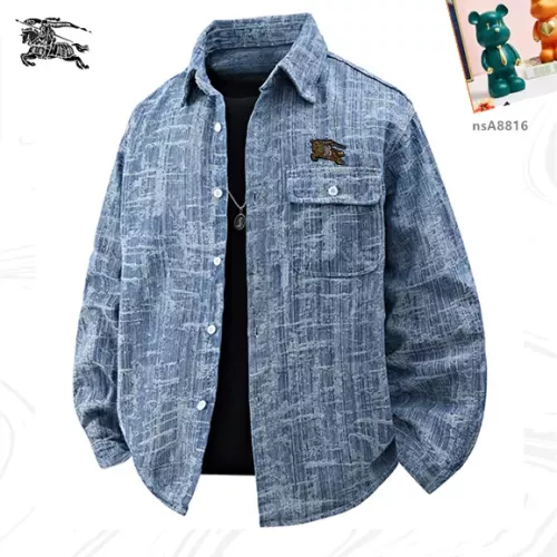 Replica Burberry Jackets Long Sleeved For Men #1358355, $60.00 USD, [ITEM#1358355], Replica Burberry Jackets outlet from China