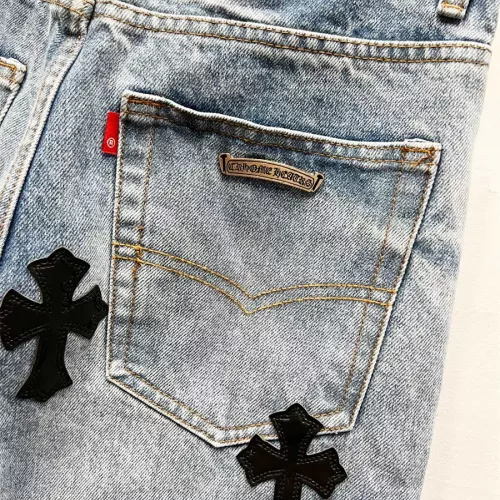 Replica Chrome Hearts Jeans For Men #1358894 $68.00 USD for Wholesale