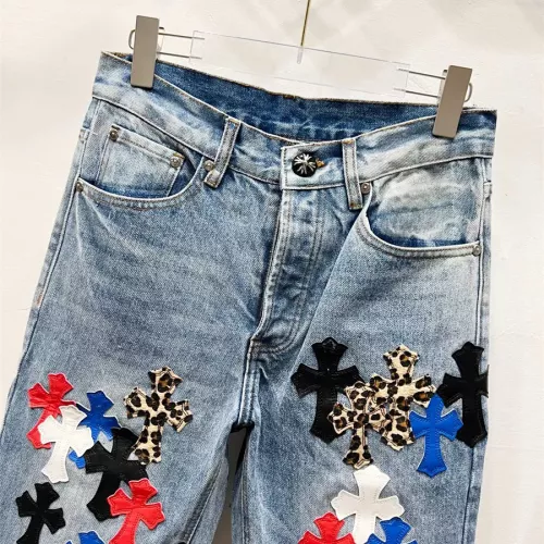 Replica Chrome Hearts Jeans For Men #1358894 $68.00 USD for Wholesale