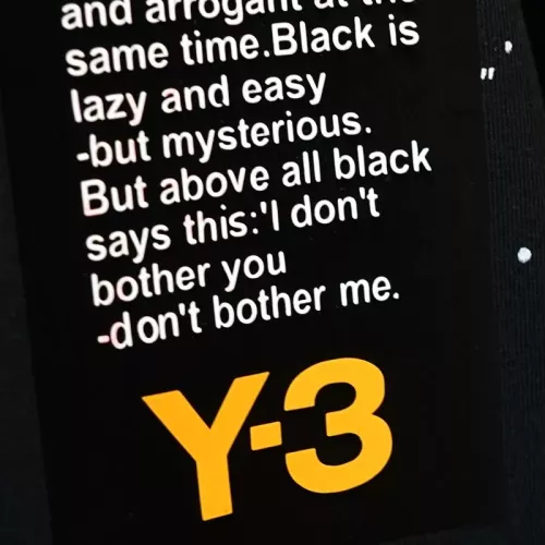 Replica Y-3 T-Shirts Short Sleeved For Men #1358909 $56.00 USD for Wholesale