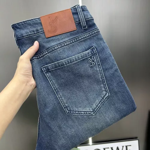 Replica Yves Saint Laurent YSL Jeans For Men #1359135, $80.00 USD, [ITEM#1359135], Replica Yves Saint Laurent YSL Jeans outlet from China