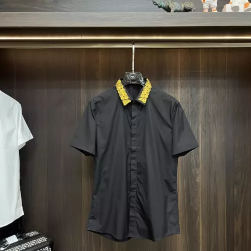 Versace Shirts Short Sleeved For Men #1359463
