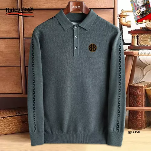 Replica Balenciaga Sweaters Long Sleeved For Men #1360735, $48.00 USD, [ITEM#1360735], Replica Balenciaga Sweaters outlet from China