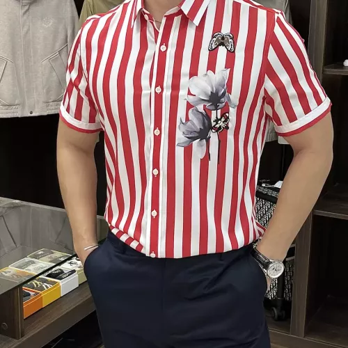 Replica Dolce &amp; Gabbana D&amp;G Shirts Short Sleeved For Men #1361377, $88.00 USD, [ITEM#1361377], Replica Dolce &amp; Gabbana D&amp;G Shirts outlet from China