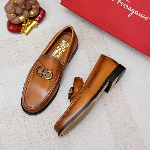 Replica Salvatore Ferragamo Leather Shoes For Men #1361670, $82.00 USD, [ITEM#1361670], Replica Salvatore Ferragamo Leather Shoes outlet from China