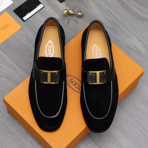 Replica TOD'S Oxfords Shoes For Men #1361732 $88.00 USD for Wholesale