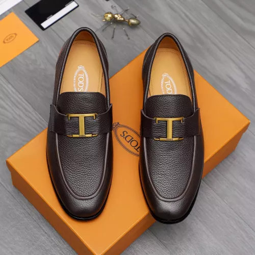 Replica TOD'S Oxfords Shoes For Men #1361733 $88.00 USD for Wholesale