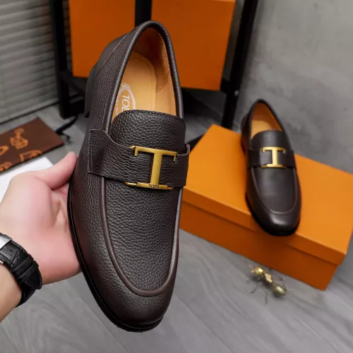 Replica TOD'S Oxfords Shoes For Men #1361733 $88.00 USD for Wholesale