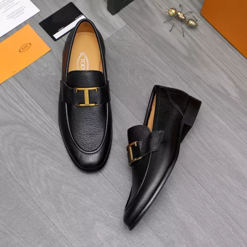 Replica TOD'S Oxfords Shoes For Men #1361734 $88.00 USD for Wholesale