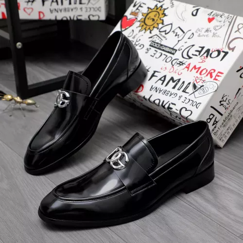 Replica Dolce &amp; Gabbana D&amp;G Leather Shoes For Men #1361743, $96.00 USD, [ITEM#1361743], Replica Dolce &amp; Gabbana D&amp;G Leather Shoes outlet from China
