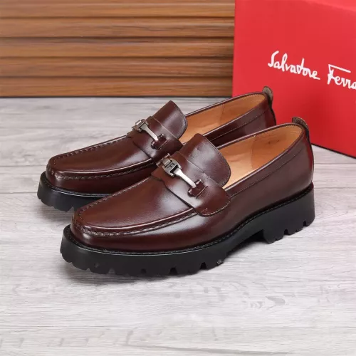 Replica Salvatore Ferragamo Leather Shoes For Men #1362016, $96.00 USD, [ITEM#1362016], Replica Salvatore Ferragamo Leather Shoes outlet from China