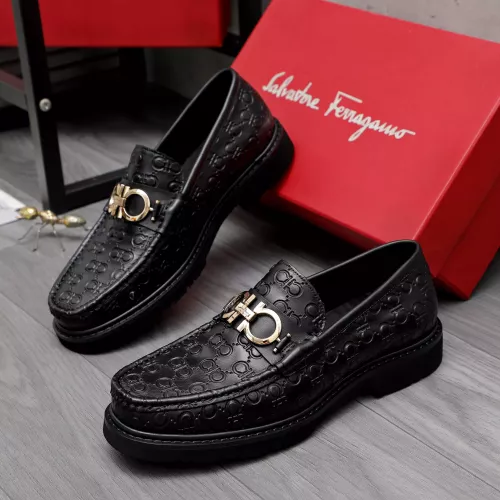 Replica Salvatore Ferragamo Leather Shoes For Men #1362028, $96.00 USD, [ITEM#1362028], Replica Salvatore Ferragamo Leather Shoes outlet from China