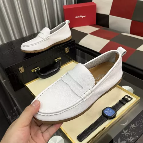 Replica Salvatore Ferragamo Leather Shoes For Men #1362167, $92.00 USD, [ITEM#1362167], Replica Salvatore Ferragamo Leather Shoes outlet from China