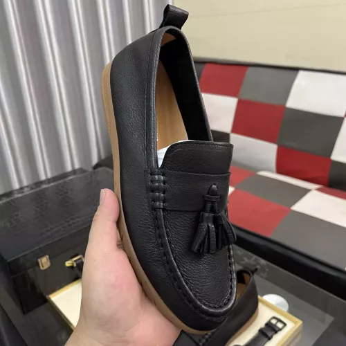 Replica Salvatore Ferragamo Leather Shoes For Men #1362172 $92.00 USD for Wholesale