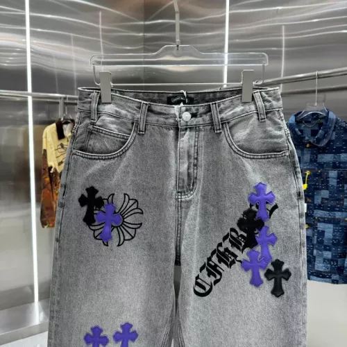 Replica Chrome Hearts Jeans For Unisex #1362744 $68.00 USD for Wholesale