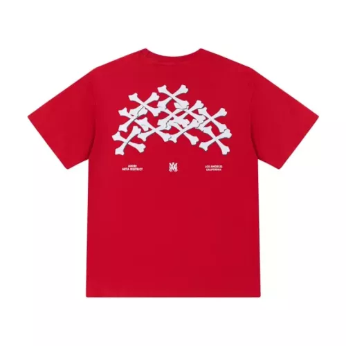 Replica Amiri T-Shirts Short Sleeved For Unisex #1362881 $32.00 USD for Wholesale