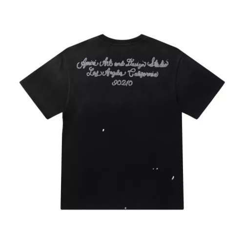 Replica Amiri T-Shirts Short Sleeved For Unisex #1362886 $39.00 USD for Wholesale