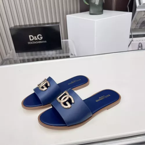 Replica Dolce &amp; Gabbana D&amp;G Slippers For Women #1362913, $85.00 USD, [ITEM#1362913], Replica Dolce &amp; Gabbana D&amp;G Slippers outlet from China