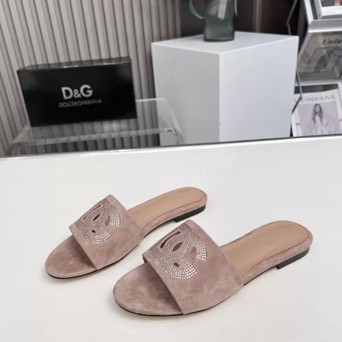 Replica Dolce &amp; Gabbana D&amp;G Slippers For Women #1362917, $88.00 USD, [ITEM#1362917], Replica Dolce &amp; Gabbana D&amp;G Slippers outlet from China