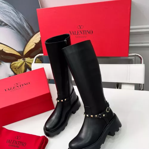 Replica Valentino Boots For Women #1362987 $145.00 USD for Wholesale