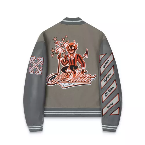 Replica Off-White Jackets Long Sleeved For Unisex #1363018 $98.00 USD for Wholesale