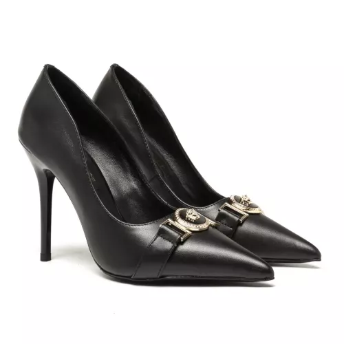 Replica Versace High-Heeled Shoes For Women #1363342 $80.00 USD for Wholesale
